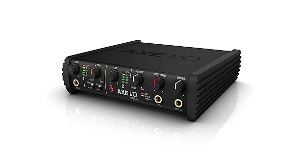 IK Multimedia IK Multimedia AXE I/O SOLO: Premium 2-in 3-out USB Audio Interface with Guitar Tone Shaping & AmpliTube Software - View 5 of 10