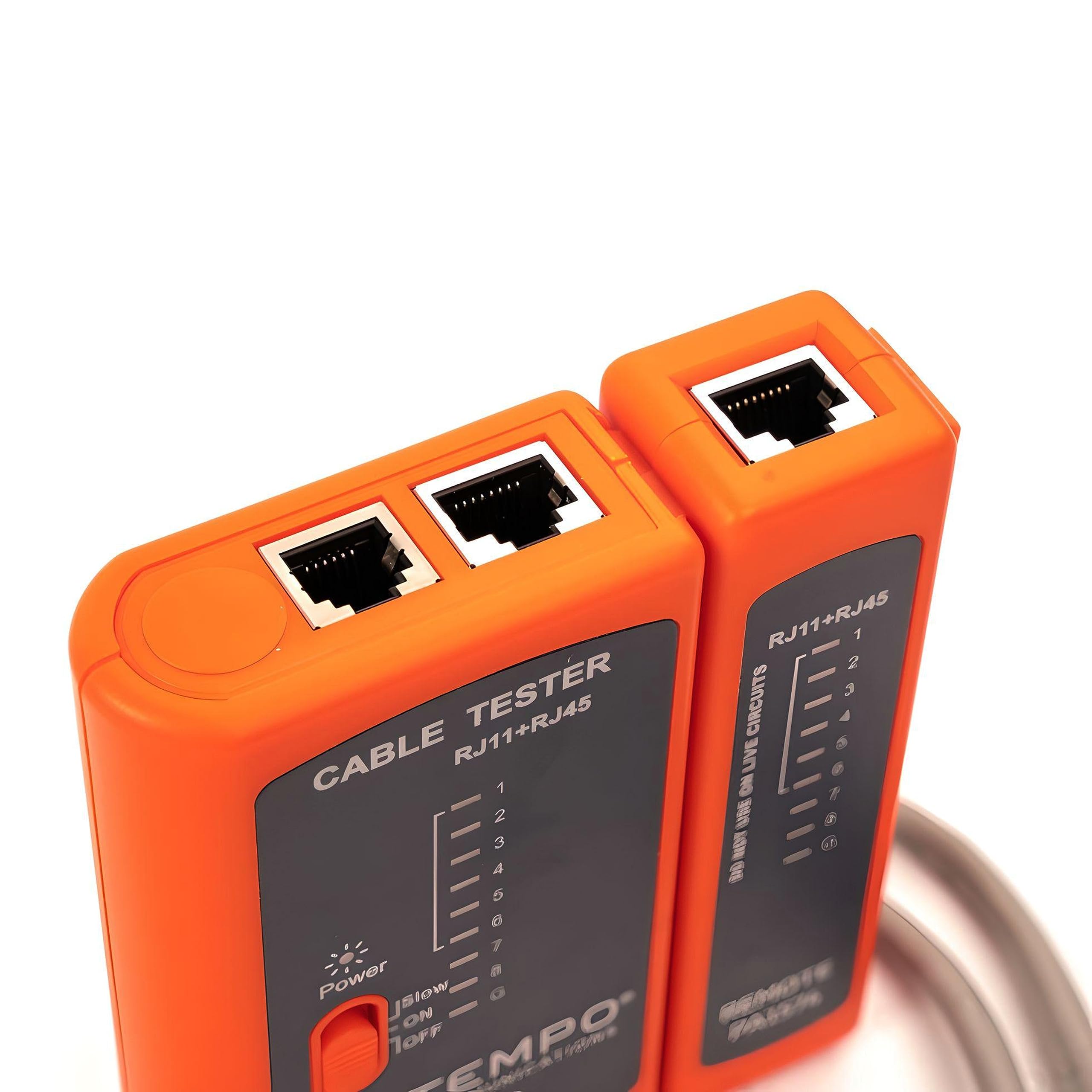 TEMPO TEMPO PA1574 RJ45 Network Cable Tester Professional Grade for Ethernet Cat5 Cat5E Cat6 RJ11 RJ12 - View 2 of 9