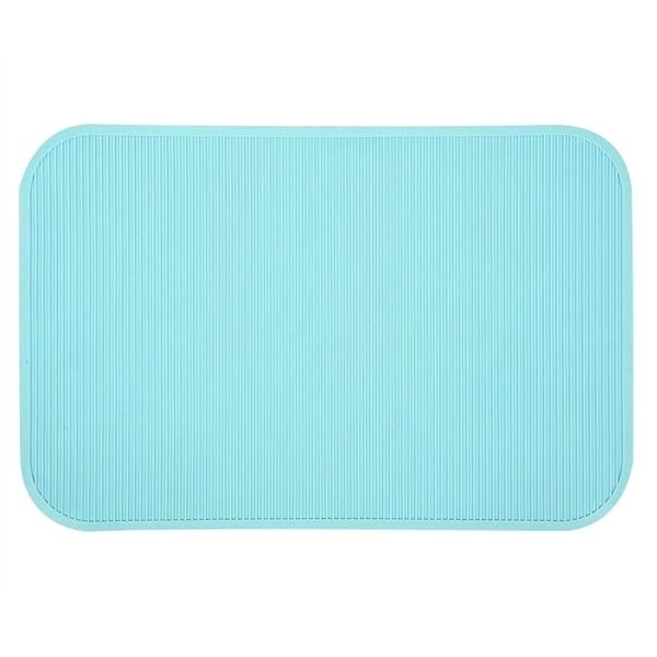 Ichiias Ichiias Non-Slip Rubber Pet Grooming Pad for Dog Bathing and Training 22.4x14.9 inch Green