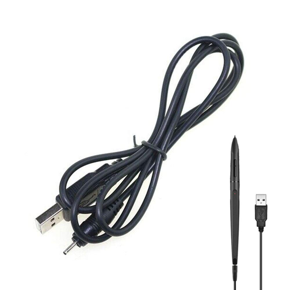 ezonpinzv USB DC Charging Cable for Huion 420 540 580 H610 Pro P608 680TF 1060 Pro Digital Pen Charger Cord