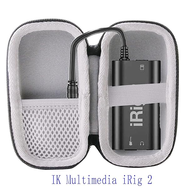 WERJIA WERJIA Hard Travel Case for IK Multimedia iRig 2 and iRig HD 2 Guitar Interface Adaptor Durable Protection and Easy Transport - View 3 of 7