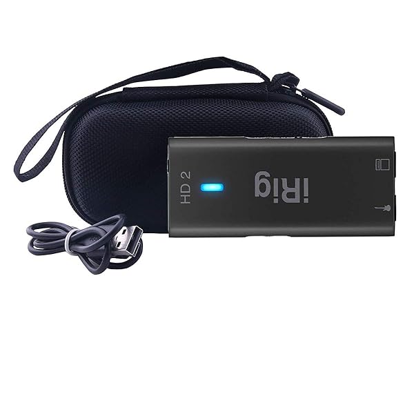 WERJIA WERJIA Hard Travel Case for IK Multimedia iRig 2 and iRig HD 2 Guitar Interface Adaptor Durable Protection and Easy Transport - View 7 of 7