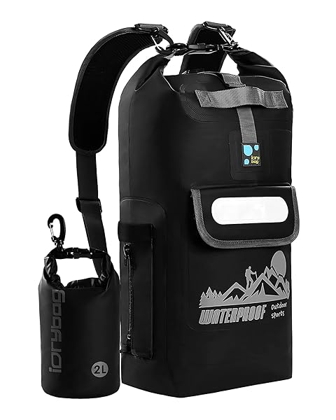 IDRYBAG IDRYBAG Waterproof Dry Bag Backpack 20L 30L 40L for Men Floating Dry Sack Ideal for Kayaking and Outdoor Adventures