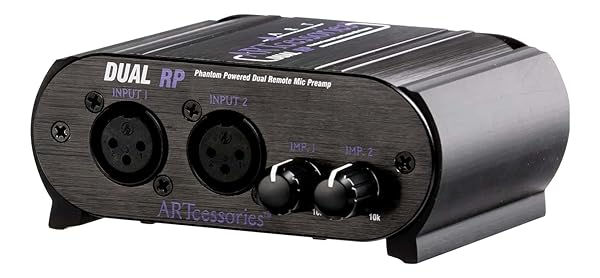 ART ART Dual RP: High-Quality Phantom Powered Mic Preamplifier for Superior Sound - View 3 of 4