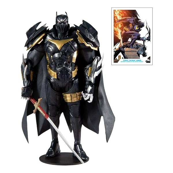 McFarlane Toys DC Multiverse Azrael in Batman Armor 7 Inch Action Figure from Batman Curse of The White Knight - View 3 of 8