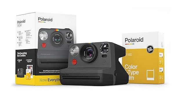 Polaroid Polaroid Originals I-Type Instant Camera & Film Bundle - Everything Box Black (6026) for Stunning Photos - View 3 of 7