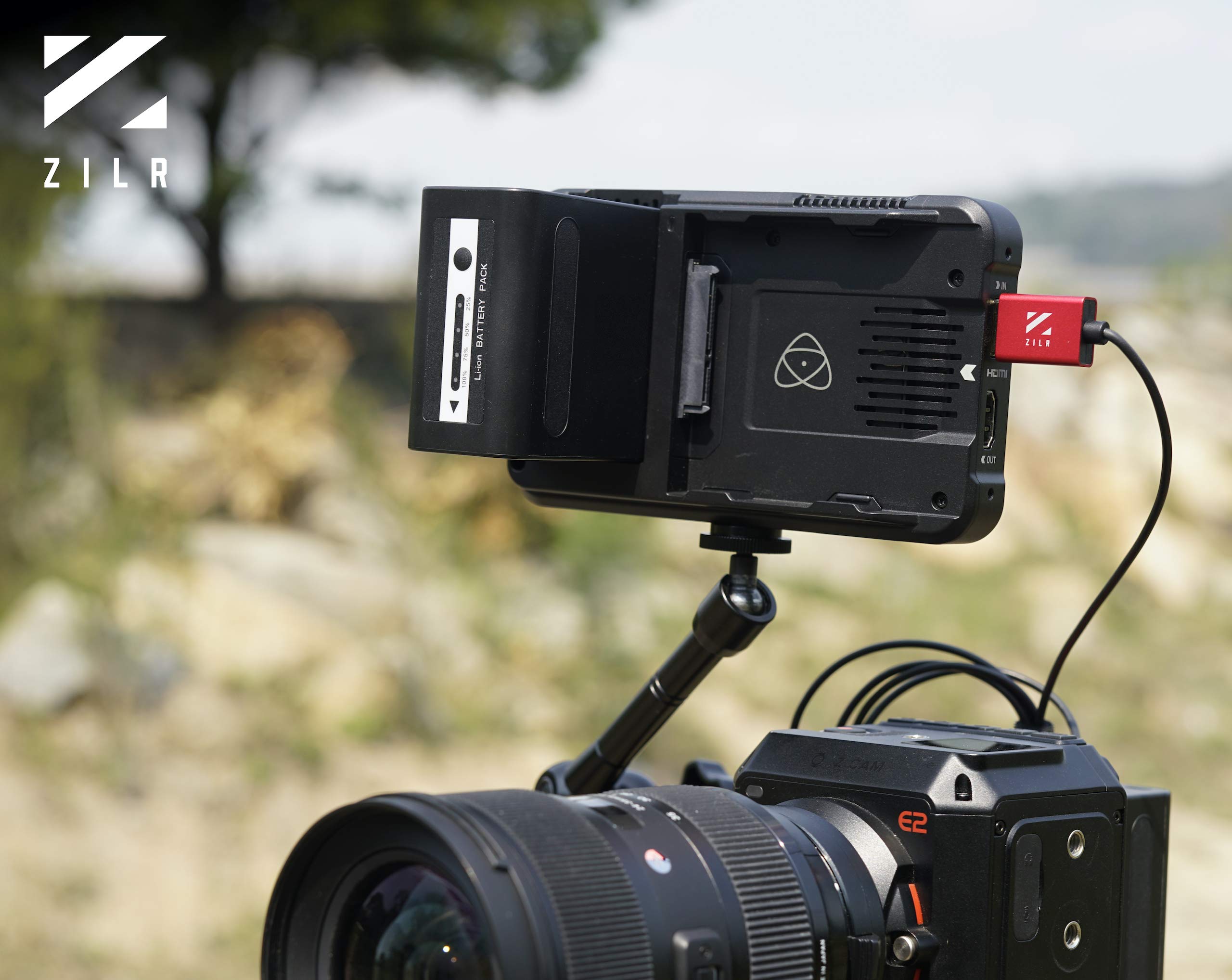 ZILR 8K Ultra Speed HDMI 2.1 Cable 45cm Type A to Type A Secure Locking 8K60 4K120 48Gbps HDR10 Ethernet Support - View 6 of 7