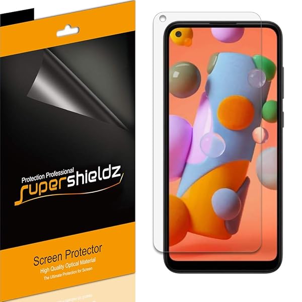 Supershieldz Supershieldz 6 Pack Screen Protector for Samsung Galaxy A11 High Definition Clear Shield PET