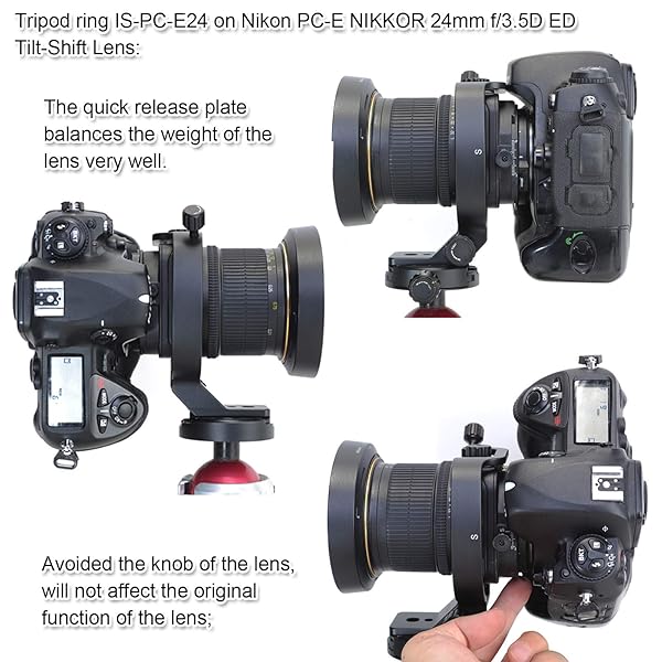 iShoot iShoot Tripod Mount Ring for Nikon PC-E Micro NIKKOR & Tilt-Shift Lenses - 46mm Arca-Swiss Quick Release - View 10 of 11