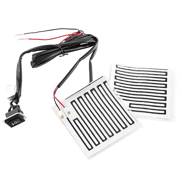 Yosoo Health Gear Motorcycle Heated Grip Pads 12V Winter Handlebar Hand Warmers for Universal ATV Motorcycle Grips - View 3 of 8