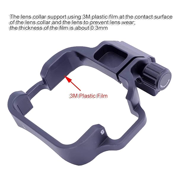 iShoot iShoot CNC Lens Collar Support for Nikon PC-E Micro NIKKOR 85mm - Arca-Swiss Quick Release Tripod Mount - View 5 of 11