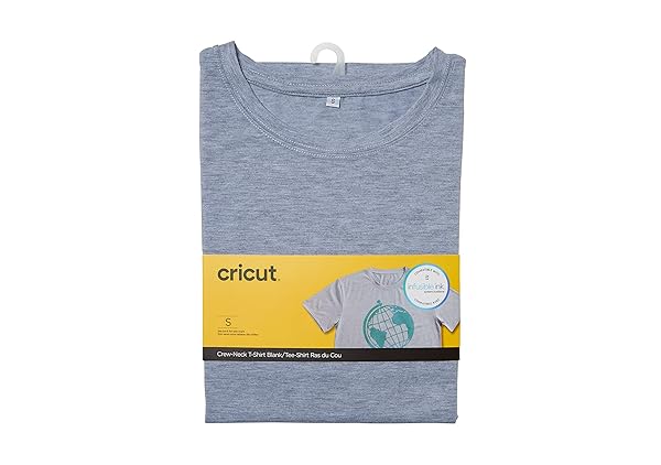 Cricut Buy Cricut Men's Gray Crew Neck T-Shirt Small - Infusible Ink Blanks 2007556 for Custom Designs