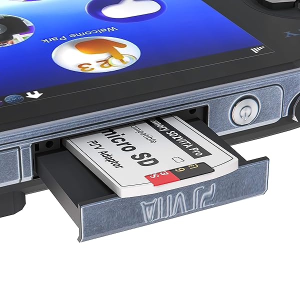 Skywin Skywin Kit for PSVita Case Charging Cable and Micro SD Adapter Compatible with PS Vita 1000 2000 HENkaku System - View 6 of 10