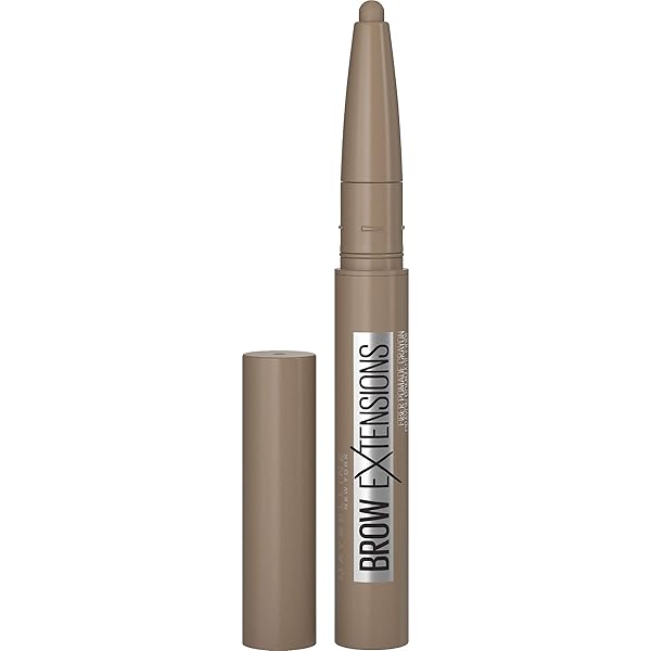 MAYBELLINE Maybelline Brow Extensions Fiber Pomade Crayon - Blonde Eyebrow Makeup for Perfect Brows