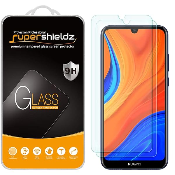 Supershieldz Supershieldz 2 Pack Tempered Glass Screen Protector for Huawei Y6s Y6 Y6 Pro 2019 Anti Scratch Bubble Free - View 2 of 5