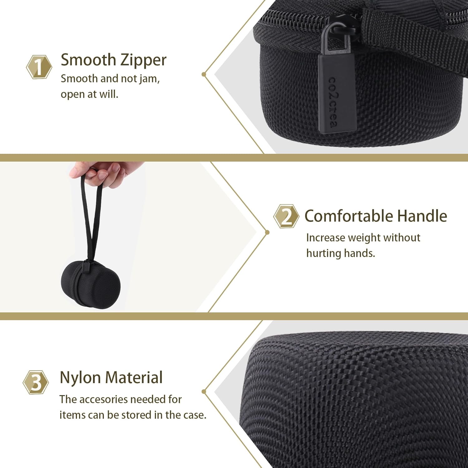 co2CREA co2CREA Hard Protective Storage Case for LectroFan Micro and Micro2 Travel Case for Sound Machine and Bluetooth Speaker - View 5 of 9