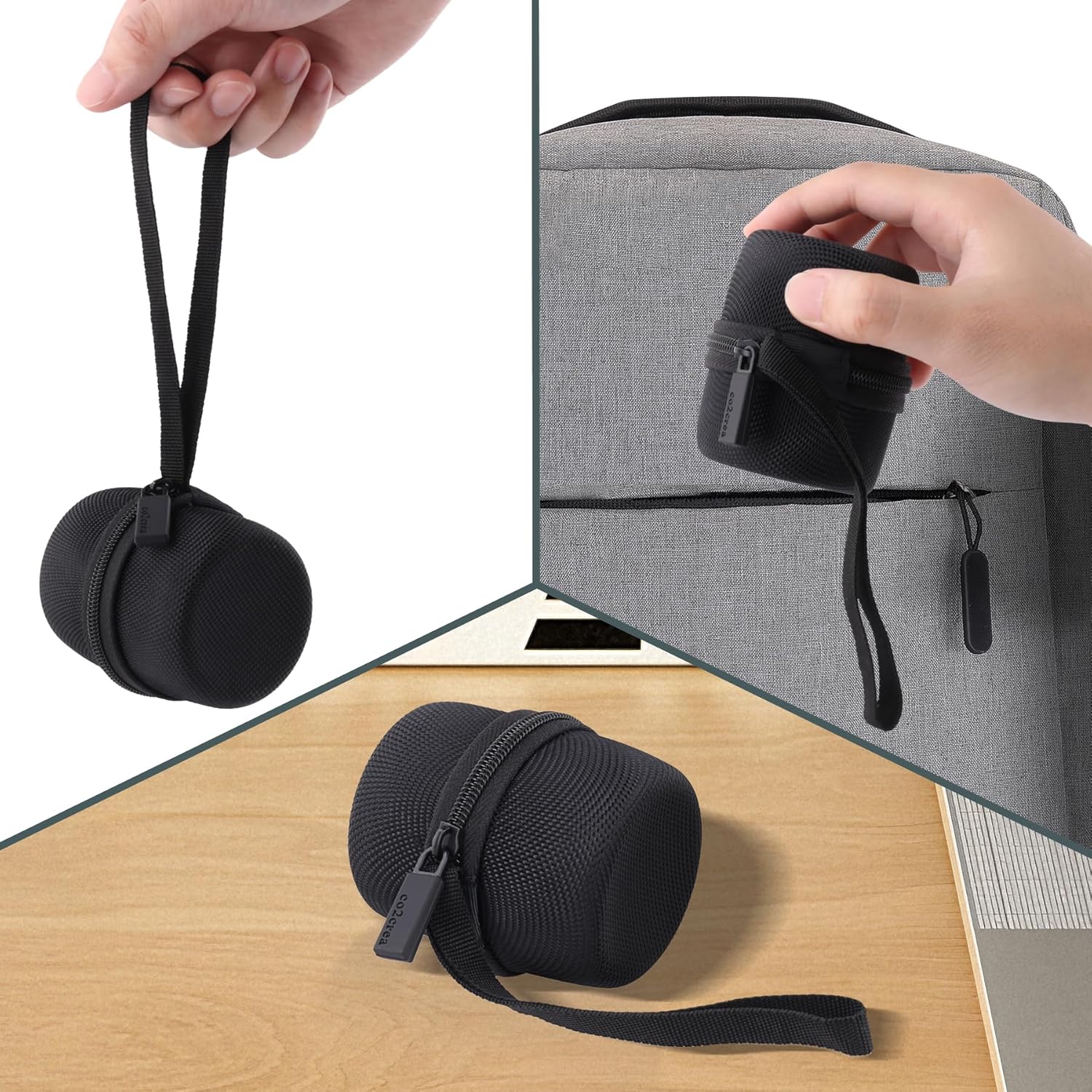 co2CREA co2CREA Hard Protective Storage Case for LectroFan Micro and Micro2 Travel Case for Sound Machine and Bluetooth Speaker - View 8 of 9