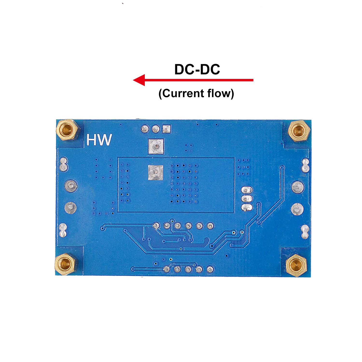 Valefod 2 Pack DC-DC 5A Buck Converter 4-38V to 1.25-36V - High Power Voltage Regulator with LED Display - View 5 of 7