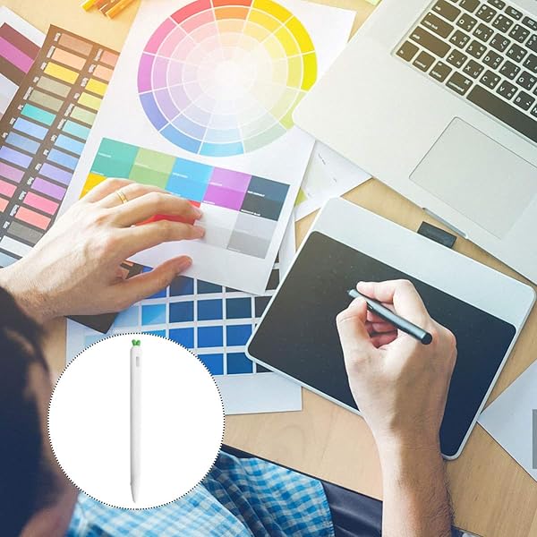 Hemobllo Carrot-Shaped Silicone Sleeve for Apple Pencil 2 - Shockproof Grip & Cover | Hemobllo Case - View 8 of 11