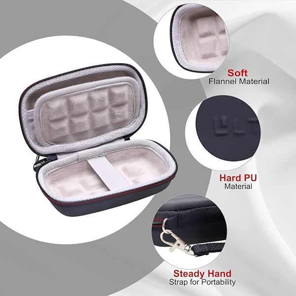 L LTGEM LTGEM Hard Case for Samsung X5 Portable SSD 500GB Thunderbolt 3 External Solid State Drive Protection Case - View 5 of 9