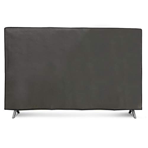 kwmobile kwmobile Dust Cover for 55 Inch TV Fabric Case Protector for Indoor Flat Screen TVs Dark Grey - View 6 of 7