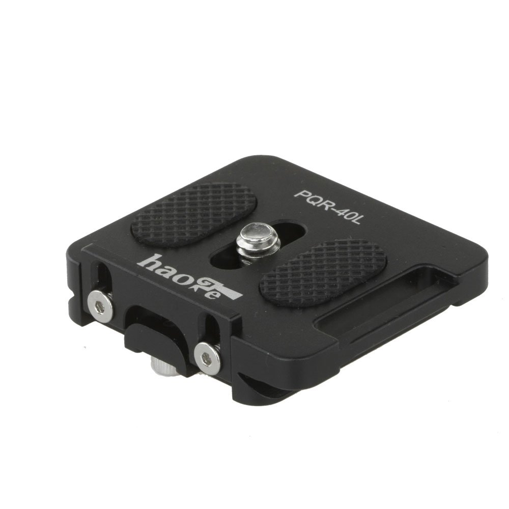 Haoge PQR-40L 40mm Universal Camera Quick Release Plate for Arca Swiss Tripod Ball Head Clamp - View 2 of 6
