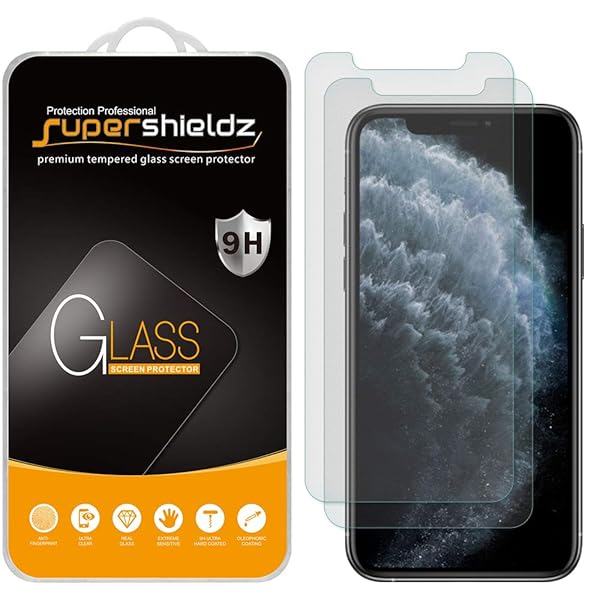 Supershieldz Supershieldz Anti-Glare Matte Screen Protector for iPhone 11 Pro Xs X 5.8 Inch 2 Pack Tempered Glass Anti Fingerprint Scratch Bubble Free