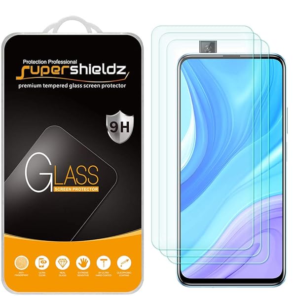 Supershieldz Supershieldz 3 Pack Tempered Glass Screen Protector for Huawei Y9s Y9 Prime 2019 Anti Scratch Bubble Free