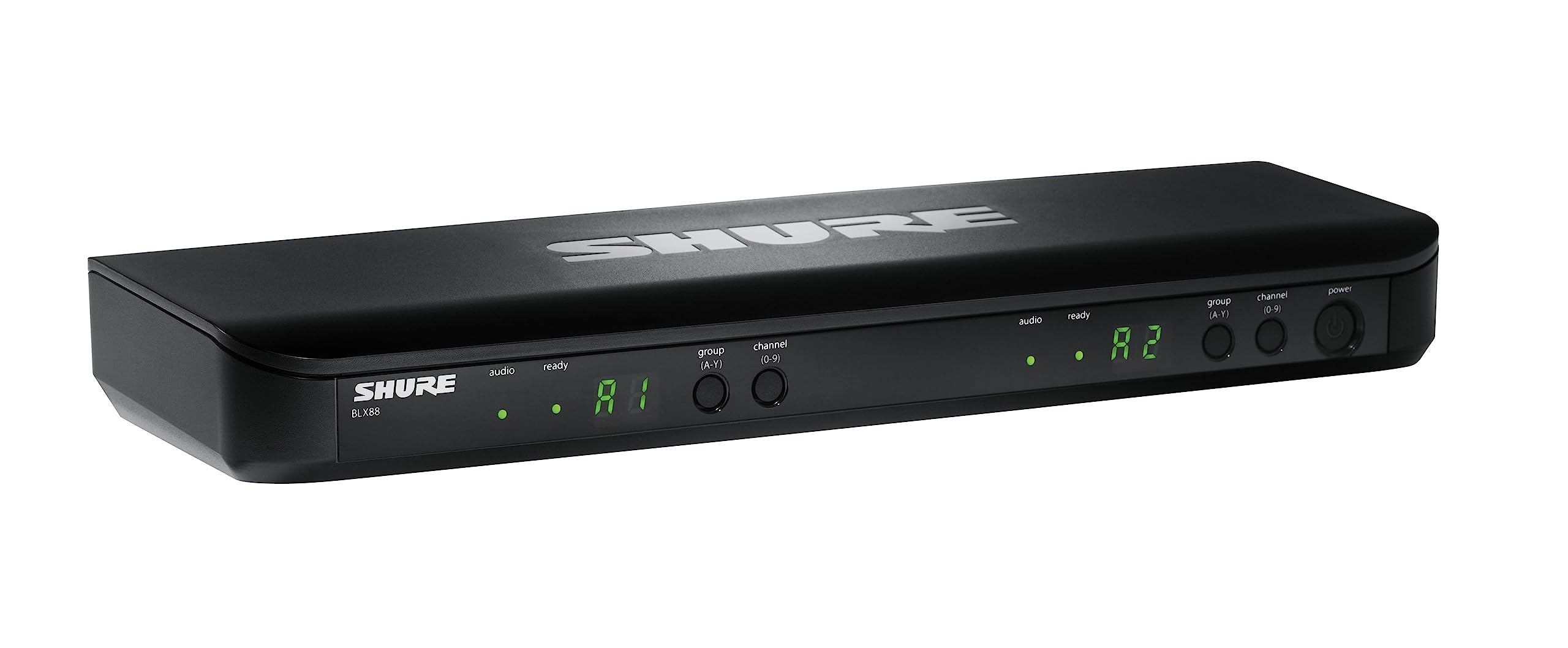 Shure Shure BLX88 Dual Channel Receiver for BLX Wireless Systems H11 Band Transmitters Sold Separately - View 3 of 3