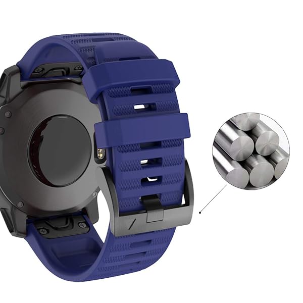 ISABAKE SABAKE Watch Band for Garmin Fenix 6X/6X Pro, Quick Fit 26mm Wristbands,Compatible with Fenix 6X/6X Pro Fenix 5X/5X Plus Fenix 3/3 HR - View 5 of 10