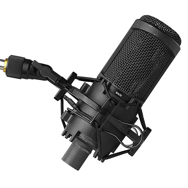 SUNMON SUNMON AT2020 Shock Mount Stand for Audio Technica AT2020 AT2035 AT4040 AT2020USB ATR2500x Reduces Vibration Noise - View 3 of 8