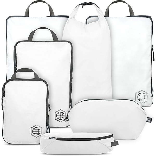 TRIPPED Travel Gear Extra Large Packing Cubes Set - Ultralight Compression Luggage Organizers for Travel by TRIPPED Travel Gear