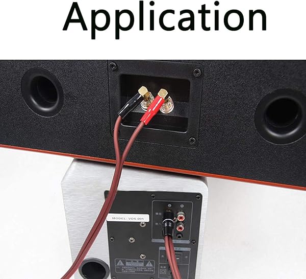 XMSJSIY XMSJSIY Banana Plug to RCA Speaker Cable 2m High Quality 4N OFC Wire for Subwoofer and Loudspeaker Connection - View 6 of 7