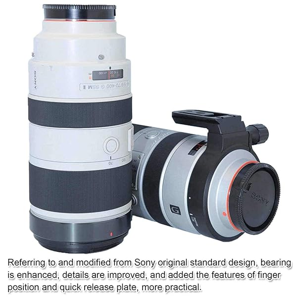 iShoot iShoot 81mm CNC Machined Tripod Mount Ring for Sony 70-400mm Lens - Arca Swiss Quick Release - View 9 of 11