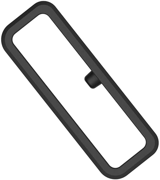 Turnwin Silicone Rubber Fastener Rings for Watch Bands 11 Pack Black Replacement Loops for 22mm Security Wristband Fasteners - View 3 of 7