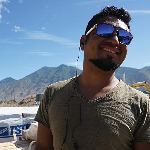 Plugfones Plugfones Protector VL Audio Earbuds OSHA Compliant Earplugs Black and Red for Noise Reduction and Music Enjoyment - View 9 of 9