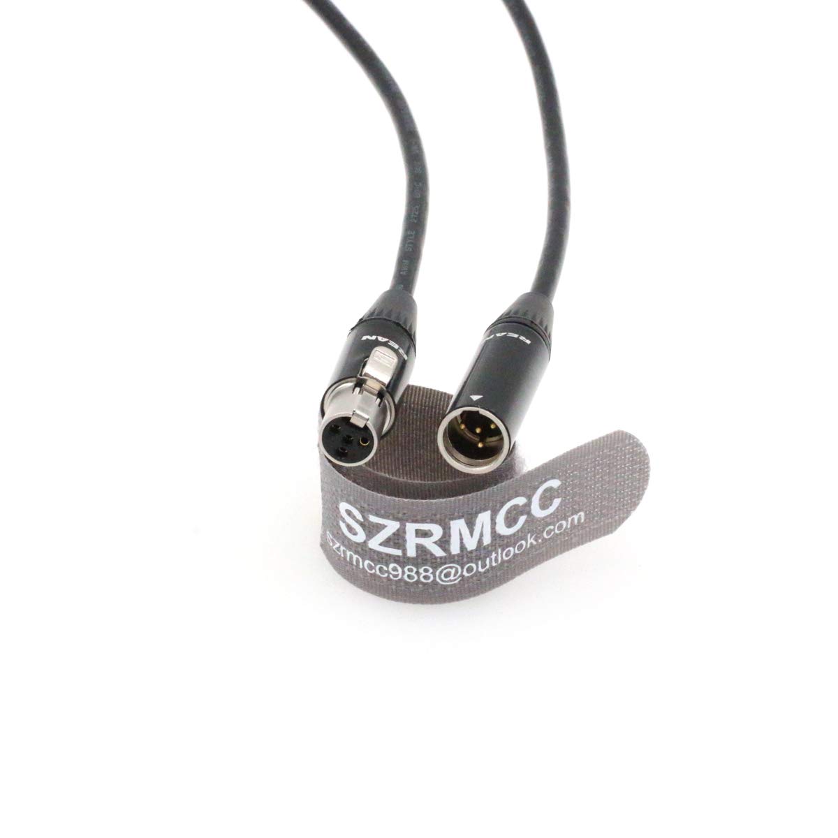 SZRMCC SZRMCC Mini XLR 4 Pin TA4M to TA4F Audio Extension Cable for Shure Headsets and Microphones - View 4 of 4