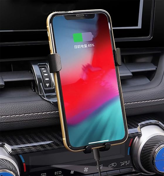 BEERTE BEERTE Phone Holder for Toyota RAV4 2019-2025 Car Dashboard Mount with Adjustment Wheel Not Compatible with RAV4 LE SE XLE XLE Hybrid - View 4 of 9