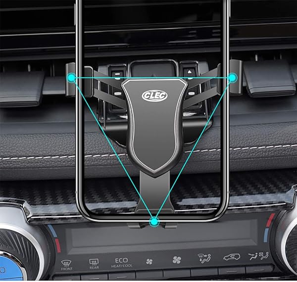 BEERTE Phone Holder for Toyota RAV4 2019-2025 Car Dashboard Mount with Adjustment Wheel Not Compatible with RAV4 LE SE XLE XLE Hybrid