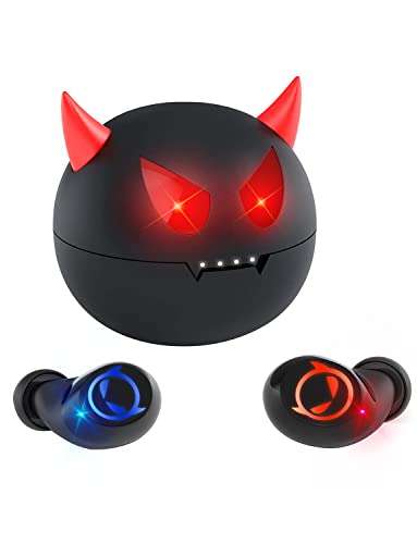 AMAFACE AMAFACE Tiny Bluetooth Earbuds for Kids - Waterproof Wireless Earphones with Cute Charging Case & Mic for Sports & Devices