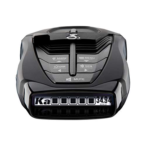 COBRA Cobra RAD 480i Radar Detector: Long Range, Bluetooth, CarPlay & Android Auto Compatible