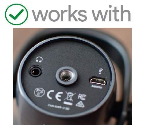 ienza Ienza 10FT Long USB Cable for Blue Yeti X and Nano Microphones High Quality Durable Wire - View 3 of 5