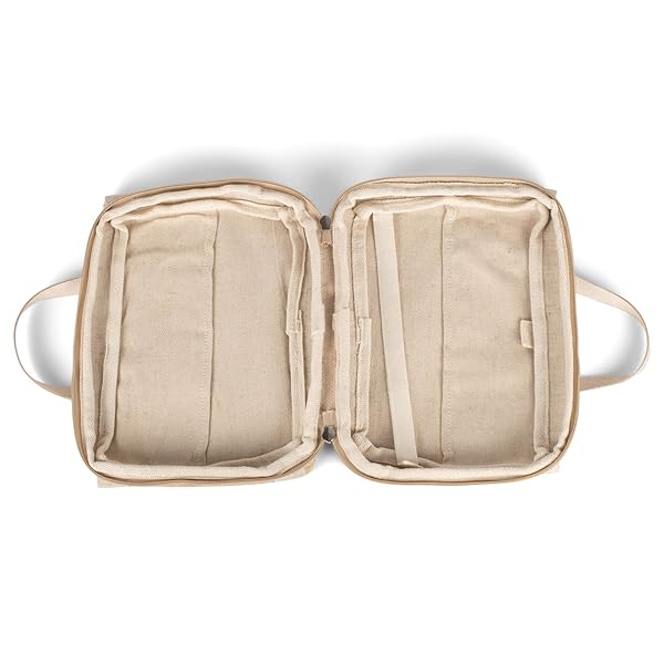 Creative Brands Creative Brands G1338 Faithworks Farmers Market Jute and Canvas Tote Style Bible Cover 11 x 8 Inch Amazing Grace - View 6 of 6