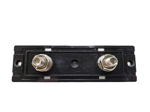 Sky High Car Audio Sky High Car Audio 1/0 Gauge Ring Terminal ANL Fuse Holder Nickel Plated with Fuses White - View 3 of 5