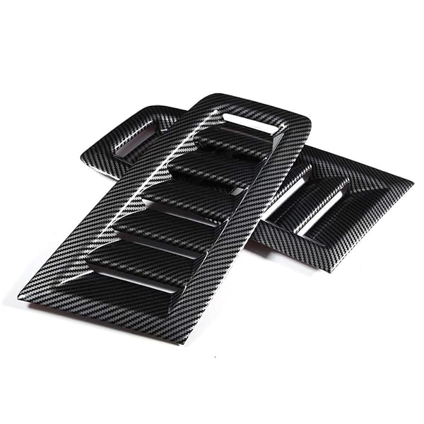 Qiilu KIMISS Hood Vents ABS Car Bonnet Air Vent for RS MK2 Water Transfer SIAT26107 Fast Installation and Enhanced Performance - View 6 of 9