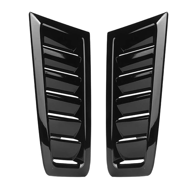 Qiilu KIMISS ABS Car Bonnet Air Vent Modified Hood for RS MK2 Bright Black SIAT26105 - View 8 of 9