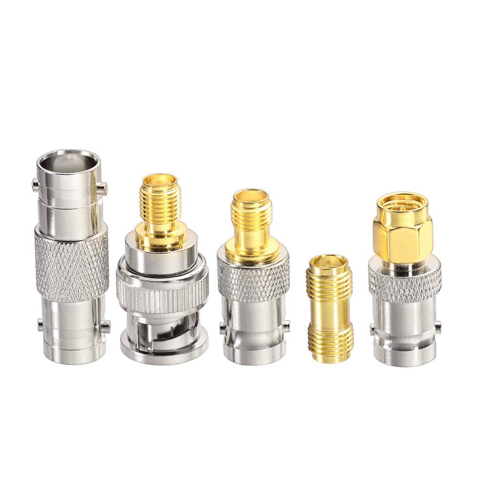 Superbat Superbat 6.5ft SMA Male to BNC Male Cable with 5pcs RF Coax Adapter Kit for Antennas Wireless LAN Devices and Wi-Fi Radios - View 4 of 7