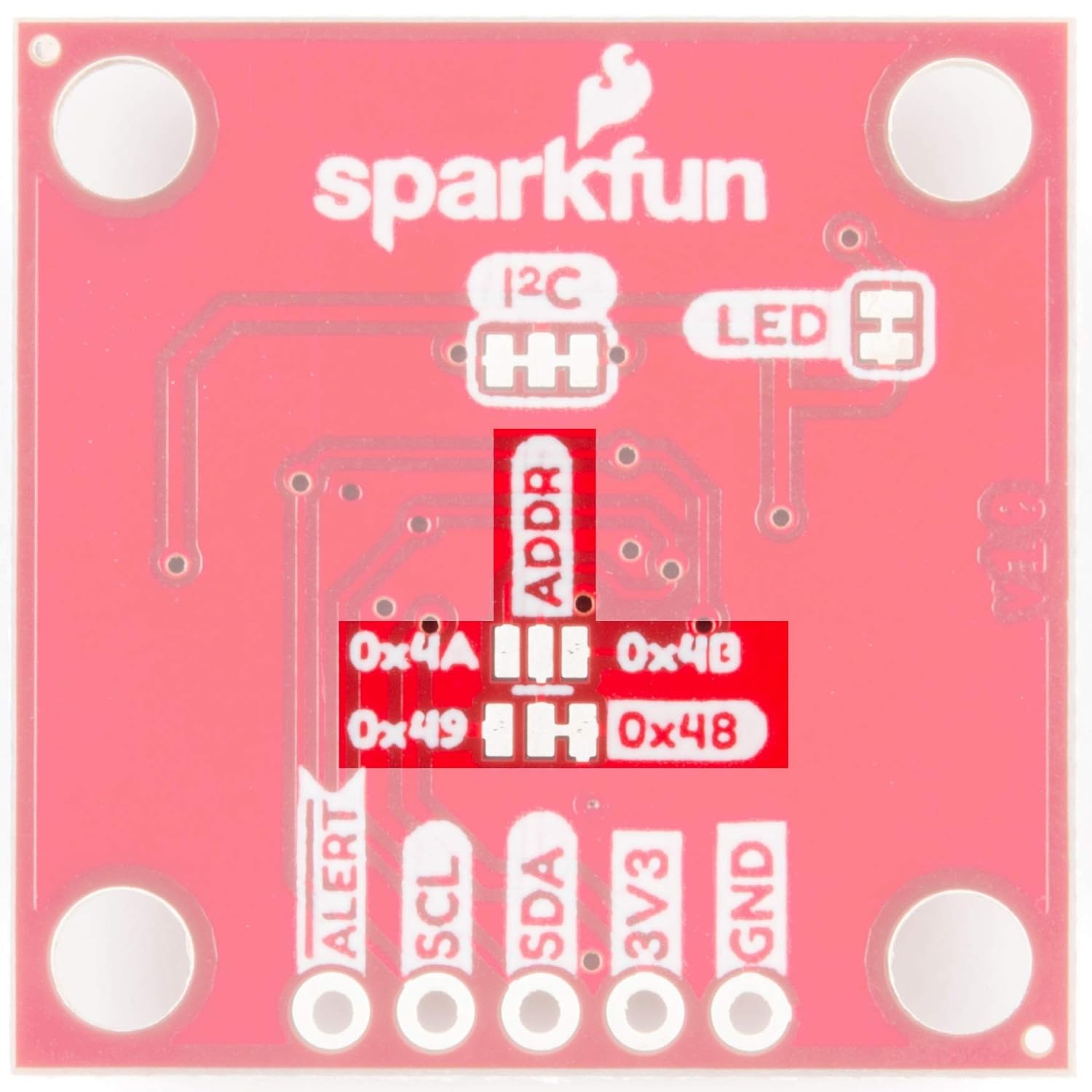 SparkFun SparkFun TMP102 Digital Temperature Sensor I2C Breakout Board Compatible with Arduino and Single-board Computers Easy to Use Plug and Play - View 4 of 6