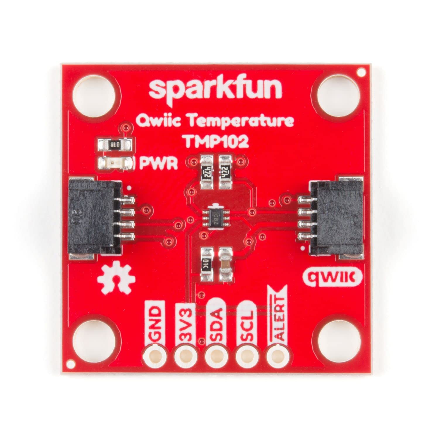 SparkFun SparkFun TMP102 Digital Temperature Sensor I2C Breakout Board Compatible with Arduino and Single-board Computers Easy to Use Plug and Play