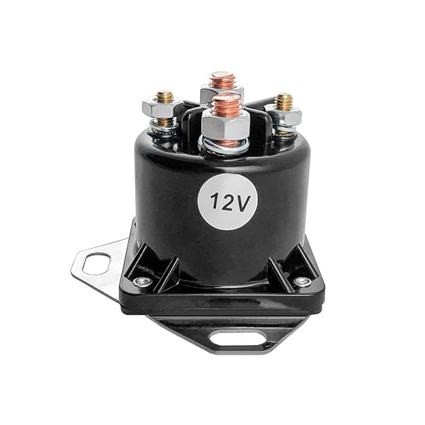 QWORK QWORK Glow Plug Relay Solenoid OEM Replacement for Ford F250 F350 F450 E-Series Econoline 1994-2003 1985-2003 - View 4 of 6